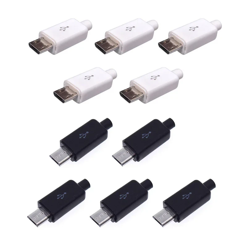 سوکت نری Micro USB مدل 5PIN بسته 10 عددی