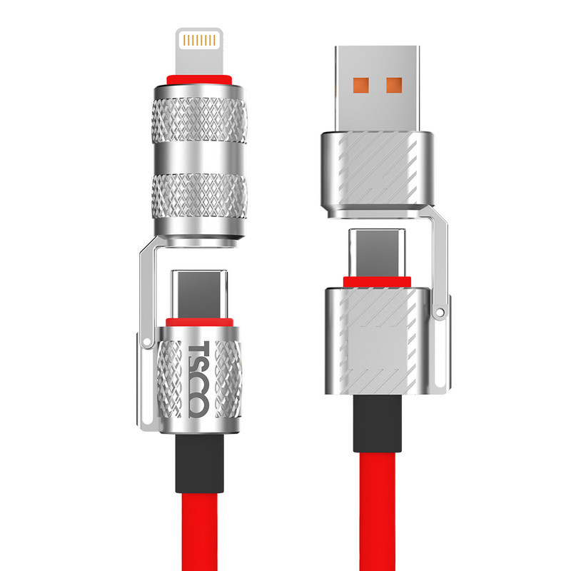 کابل تبدیل USBUSB-C به لایتنینگUSB-C تسکو مدل GCA 240W طول 1.2 متر