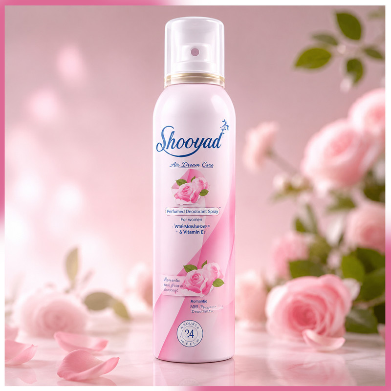 اسپری موبر شویاد مدل H-Rose4 حجم 200 میلی لیتر مجموعه 4 عددی