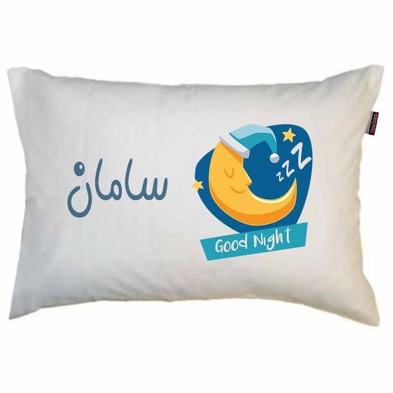 رو بالشی مد برتر مدل فانتزی ماه طرح اسم سامان کد 13