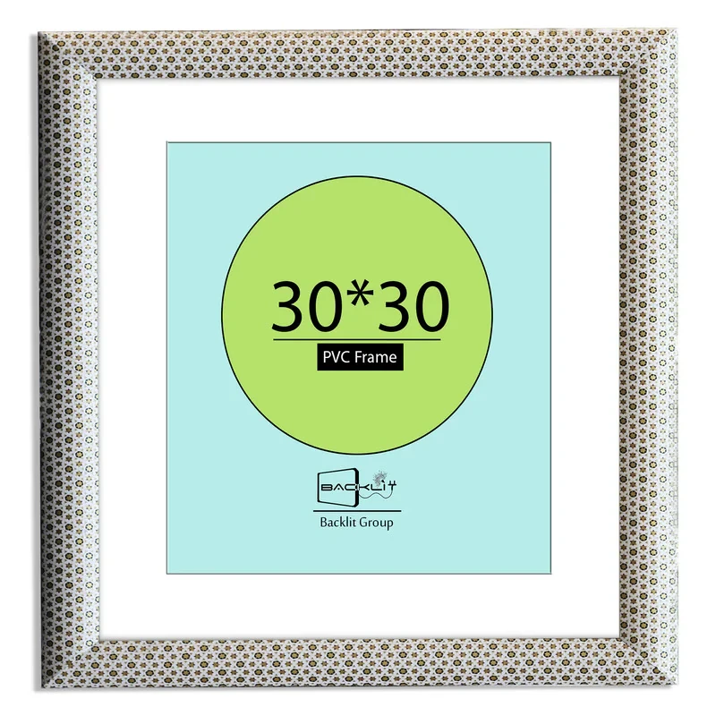 قاب عکس بکلیت مدل طرح خاتم مدل پاسپارتو W-30x30