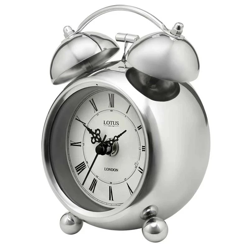 ساعت رومیزی عقربه‌ای مدل BS-800-SEATTLE-SILVER