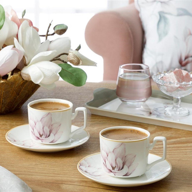 سرویس چای خوری 4 پارچه 2 نفره انگلیش هوم مدل New Magnolia