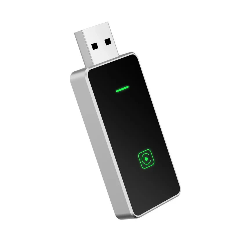 کارپلی و اندروید اتو مدل Wireless P7794 CarplayAndroid Auto به همراه مبدل USB به USB-C
