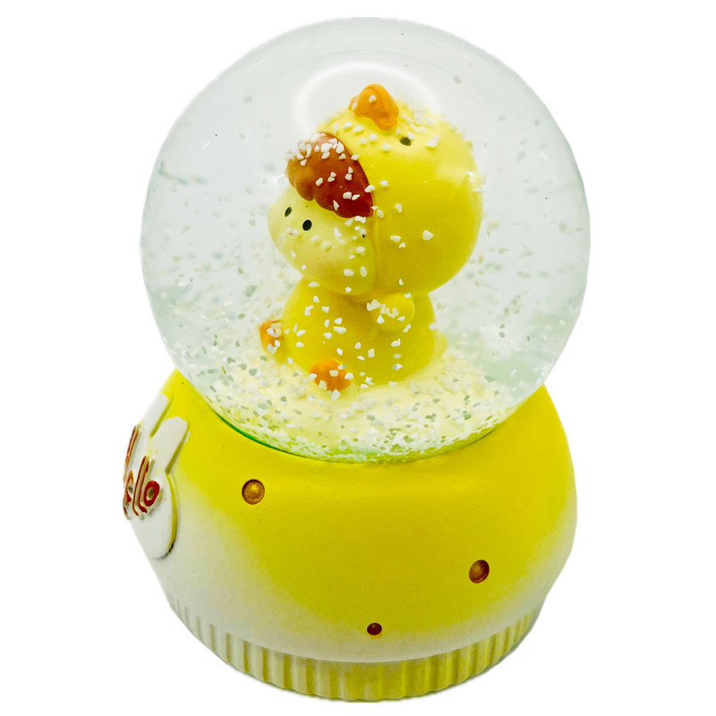 گوی مدل چراغدار HELLO طرح baby جوجه کد B1623.11.S300