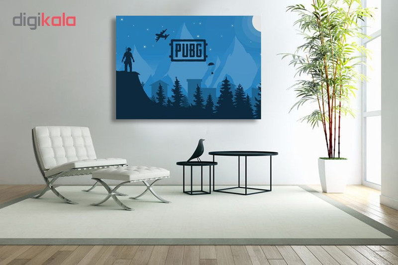 تابلو شاسی گالری استاربوی طرح بازی PubG مدل Amazing Game 2