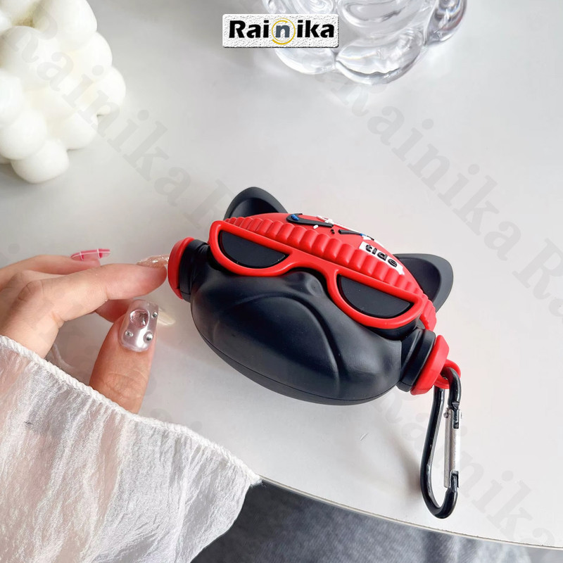 کاور رینیکا مدل Galaxy 3Pro Dog Tide مناسب برای کیس هدفون سامسونگ Galaxy Buds 3  Buds 3 Pro (2024)  Buds 3 Fe (2025)