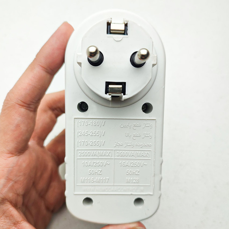 محافظ ولتاژ نمودار کنترل مدل دیجیتال سورنا 1+ M117