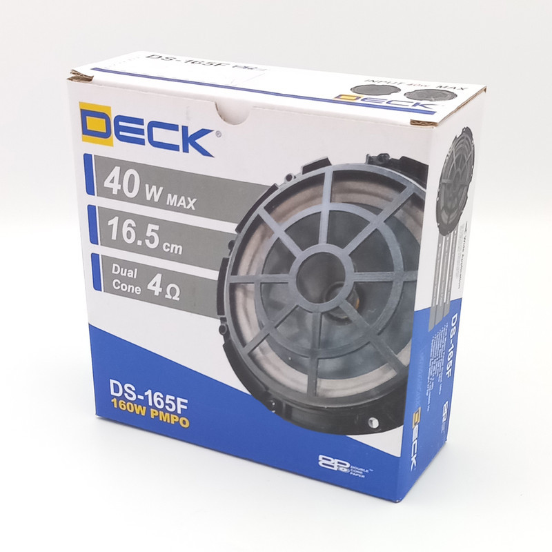 اسپیکر خودرو دک مدل DS-165F مناسب برای پژو 206 بسته 2 عددی
