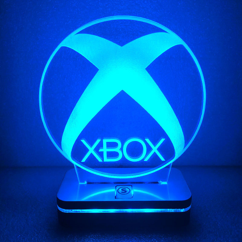 چراغ خواب طرح ایکس باکس XBOX مدل هفت رنگ