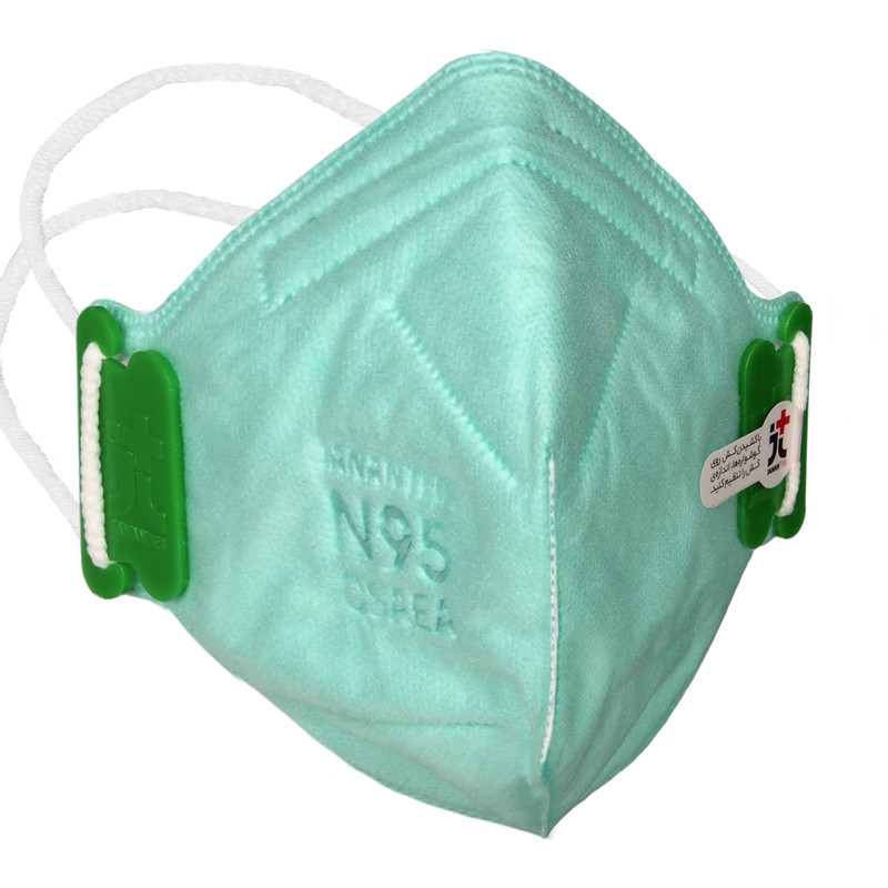 ماسک تنفسی جانان طب مدل ماسک N95 بدون دریچه بازدمی N95 MASK