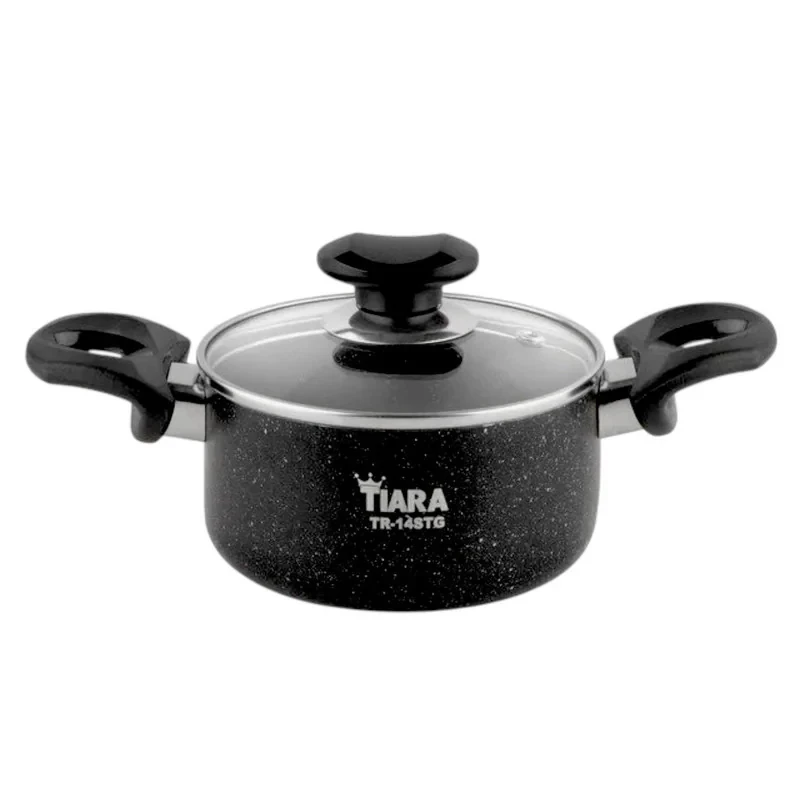 قابلمه گرانیت تیارا مدل ساده سایز 12