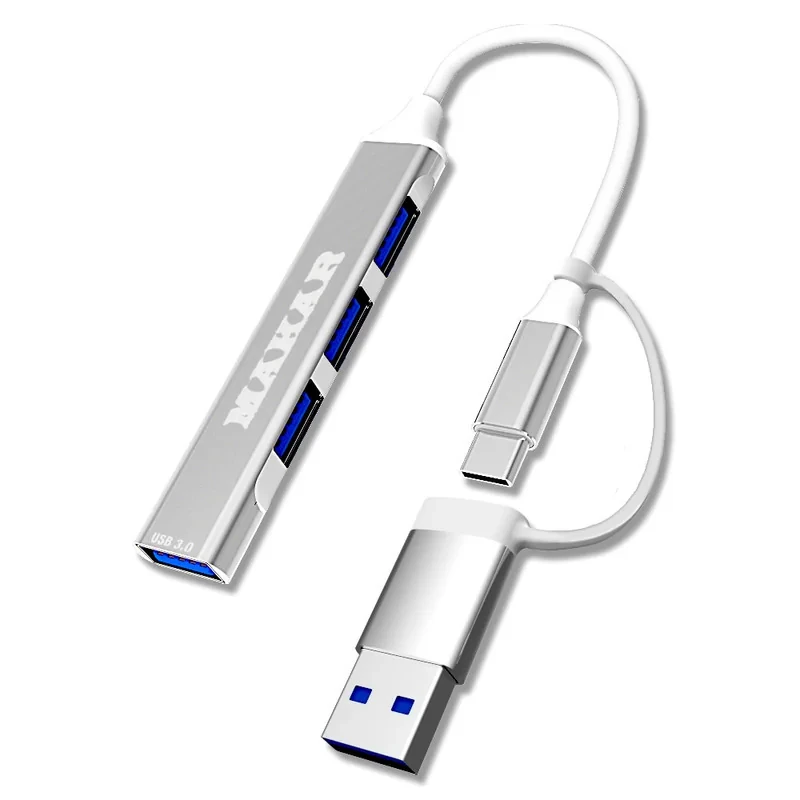 هاب 4 پورت USBUSB-C ماکار مدل Multi Connection Adapter