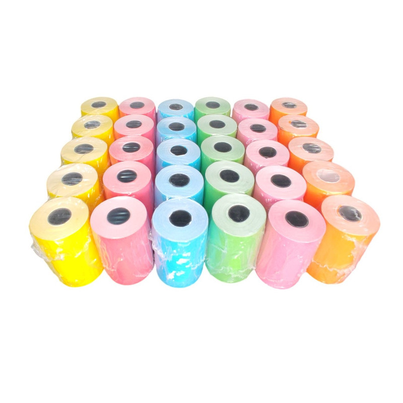 کاغذ پرینتر حرارتی پایتخت رول مدل Pos MIX14 بسته 30 عددی