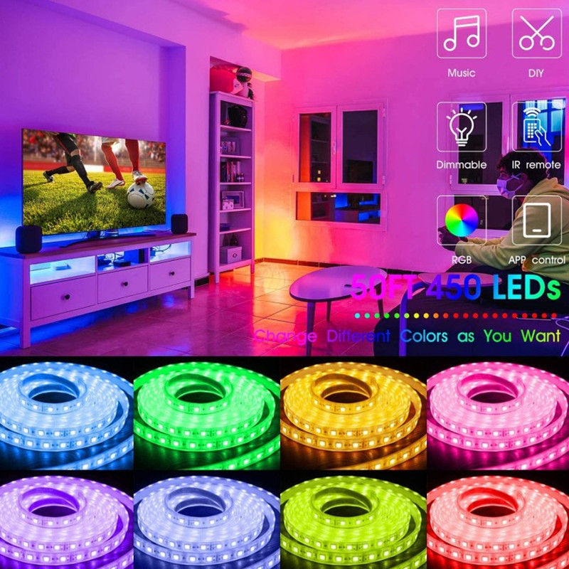 ریسه ال ای دی لومیز مدل SmartStrip-44key-10m bluetooth