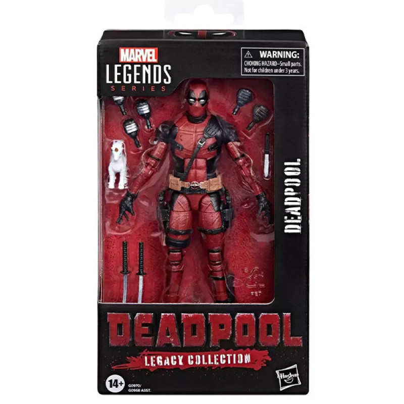 اکشن فیگور طرح ددپول مدل Marvel Legends ارتفاع 15 سانتی‌متر