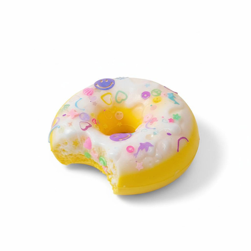 فیجت ضد استرس مدل اسکوییشی طرح دونات کد DONUT-TRB