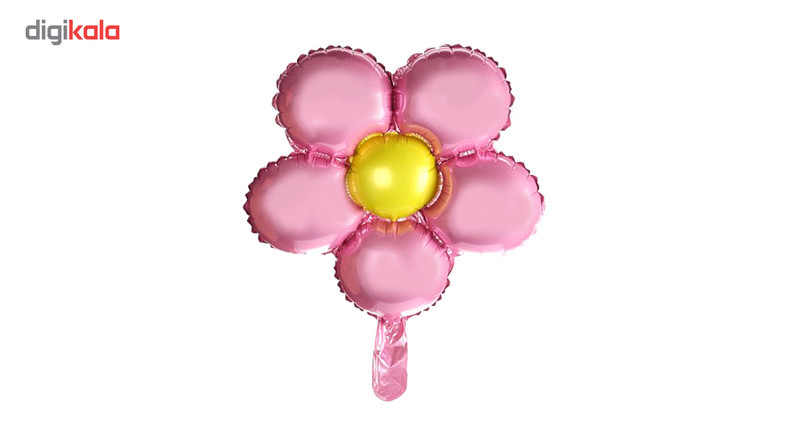 بادکنک فویلی مدل Pink Flower