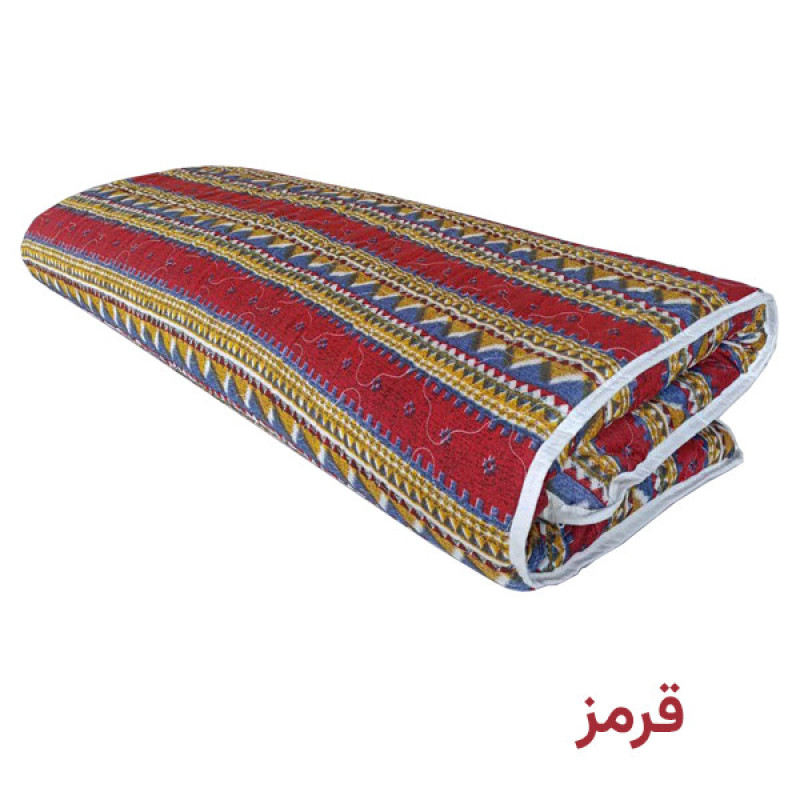 تشک مهمان اِسپی توره مدل گبه سنتی دو نفره سایز 90x190 سانتی متر