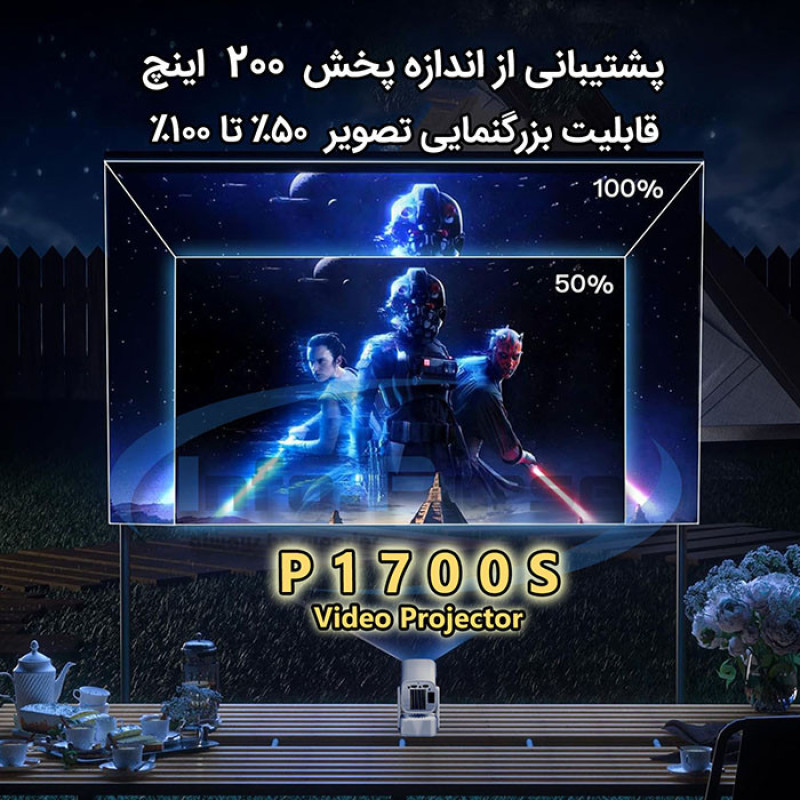 ویدئو پروژکتور مدل p1700s با رزولوشن 4K