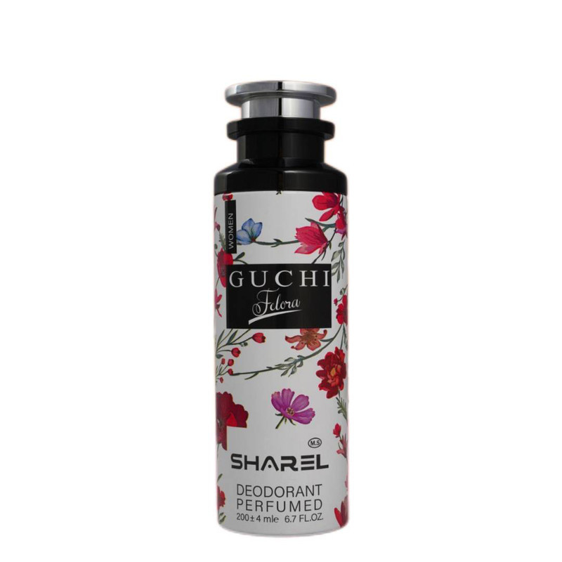 اسپری بدن زنانه شارل مدل Gucci حجم 200 میلی لیتر