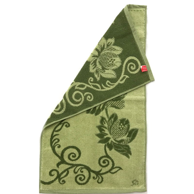 حوله دستی حوله هنر طرح میخک سایز 75×40 سانتی متر