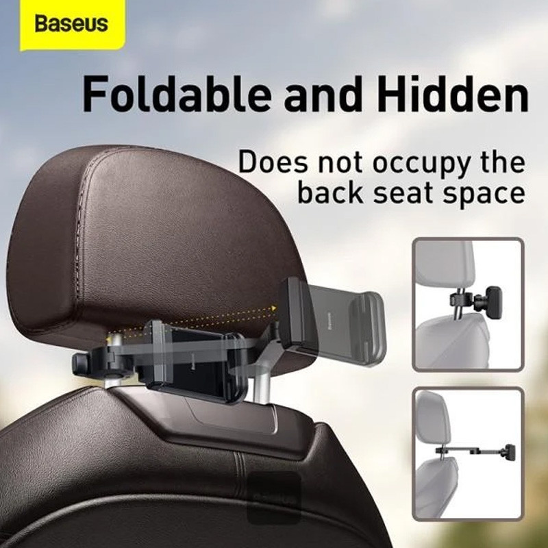پایه نگهدارنده گوشی موبایل و تبلت بیسوس مدل BackSeat WXHZ