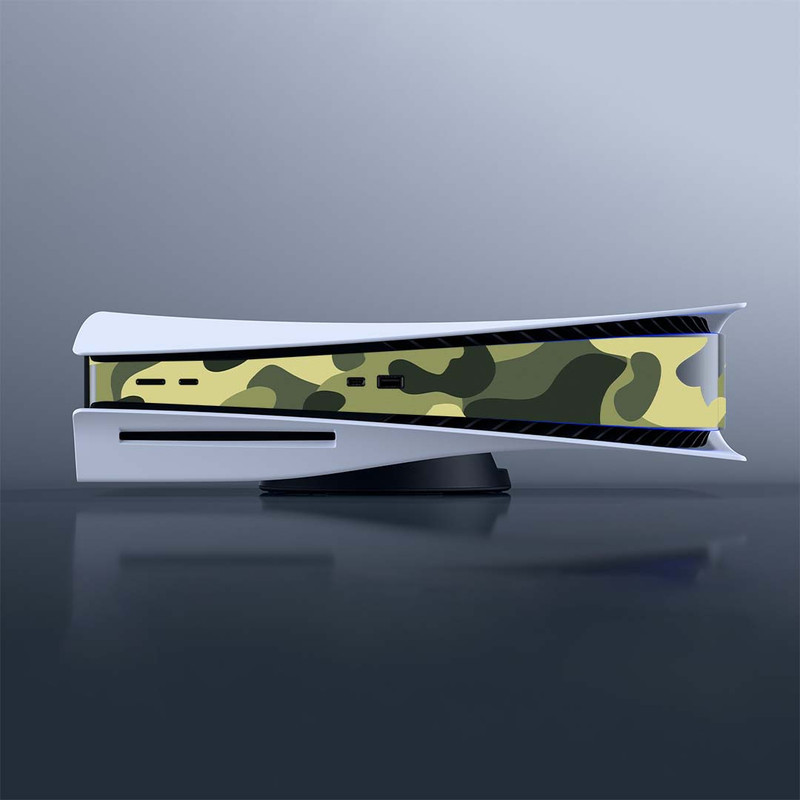 برچسب میانی کنسول بازی پلی استیشن 5 مدل camo PS5