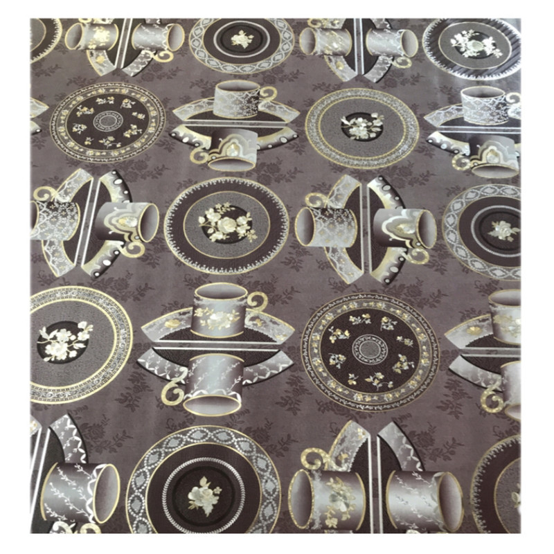 سفره 4 نفره مدل لوتوس طرح پشت نخی سایز 100×100 سانتی متر کد 05