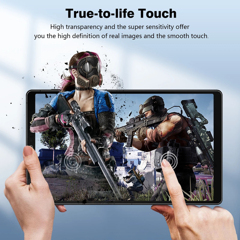 محافظ صفحه نمایش شیشه ای بادیگارد مدل TabG مناسب برای تبلت سامسونگ Galaxy A11 8.7 inch