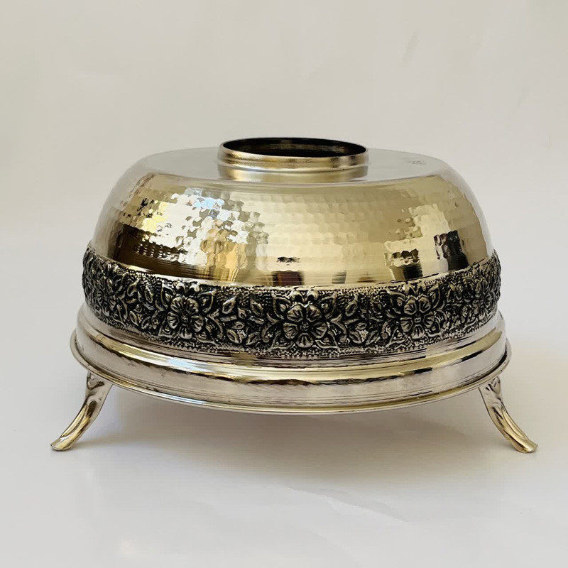 جعبه  دستمال کاغذی مسی کد ZH412