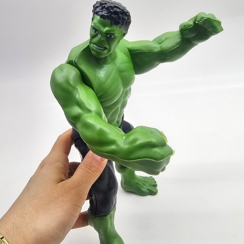 اکشن فیگور ناب سل مدل هالک مفصلی ارتفاع 28 سانتی متر کد HULK NAAB0001