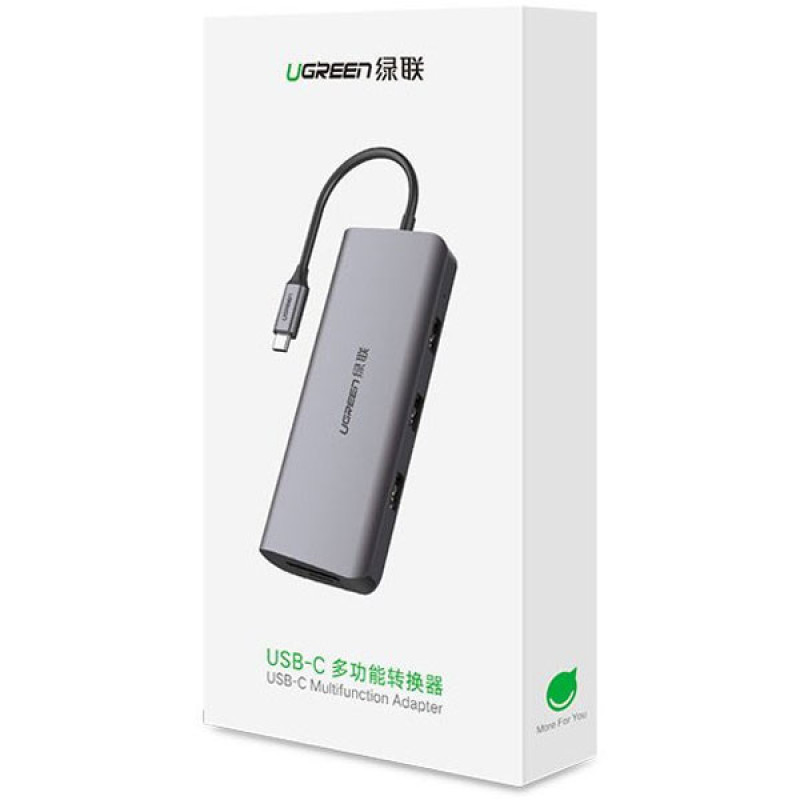 هاب 10 پورت USB-C یوگرین مدل UG-80133