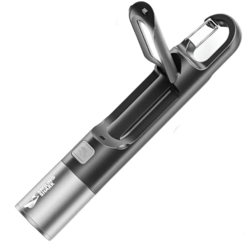 چراغ قوه دستی اسمایلینگ شارک مدل شارژی SD-1011 با نور مهتابی