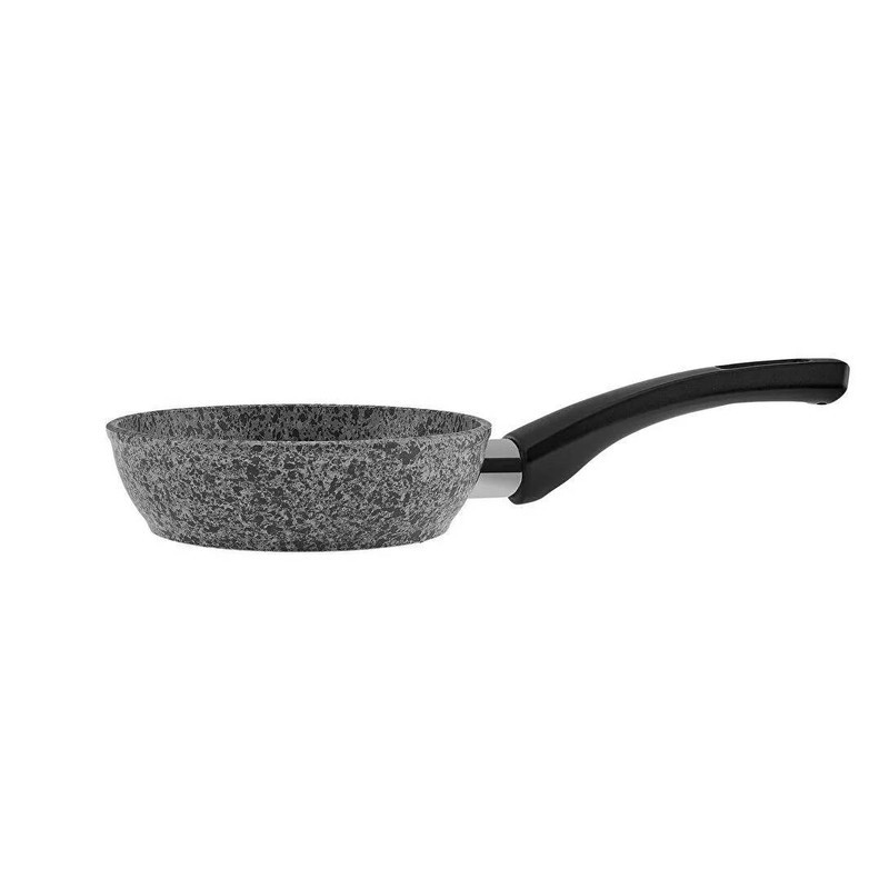 سرویس قابلمه و تابه بیوگرانیتی 5 پارچه کاراجا مدل Grey Stone Mini