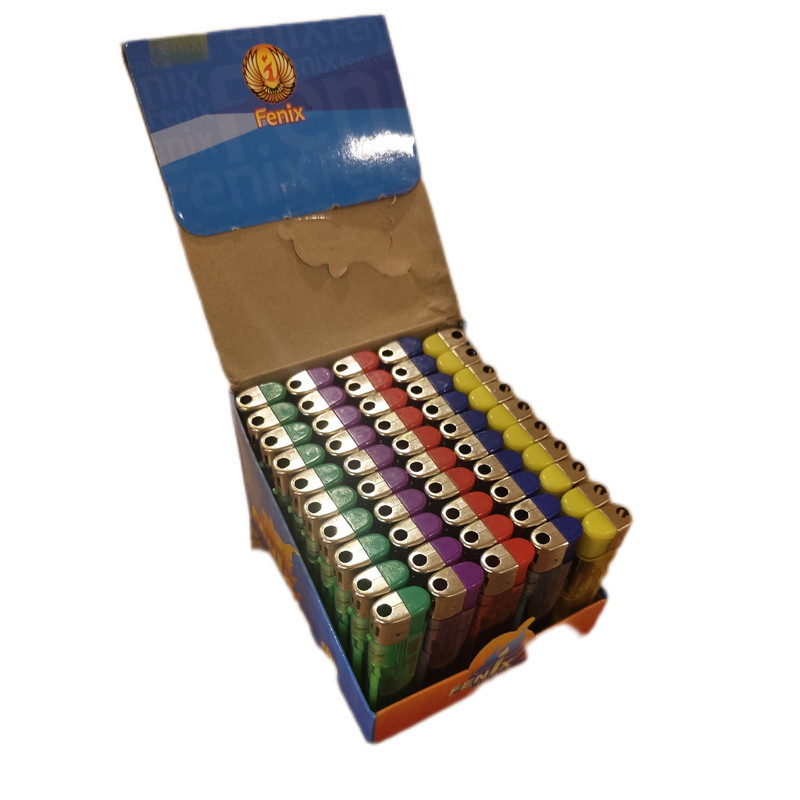 فندک گازی فنیکس لایتر مدل FX-02 بسته ۵۰ عددی