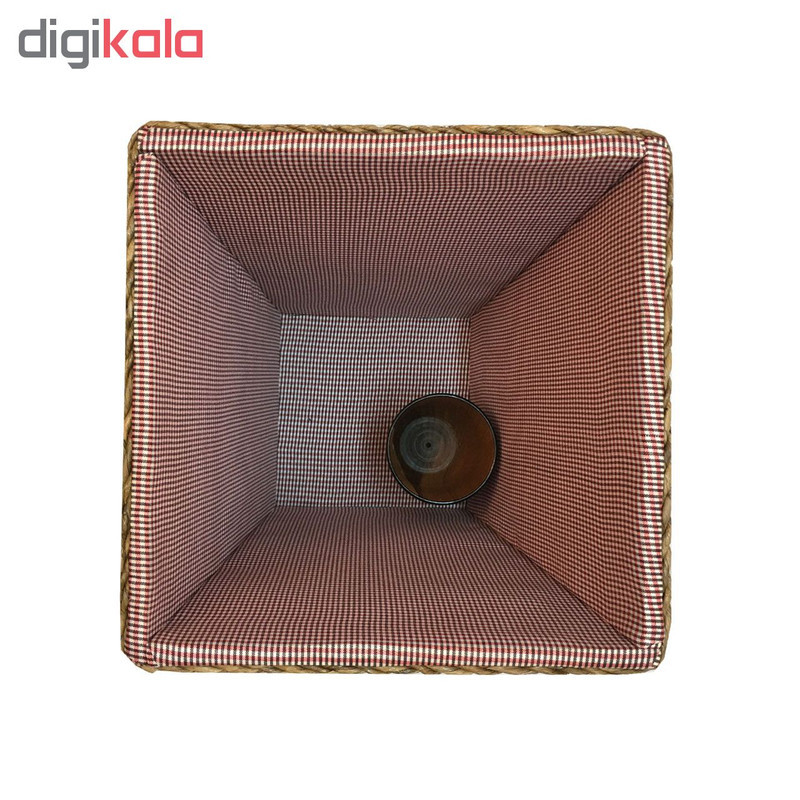 ست سطل و جعبه دستمال کاغذی مدل SHIKA