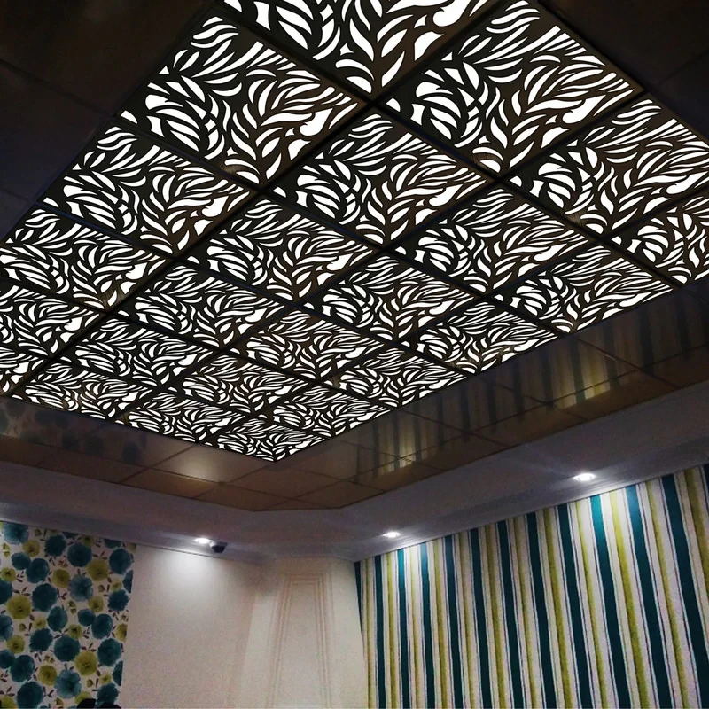 تایل سقفی آسمان مجازی بنی دکو مدل MC17 اندازه 60x60 سانتی متر مجموعه 4 عددی
