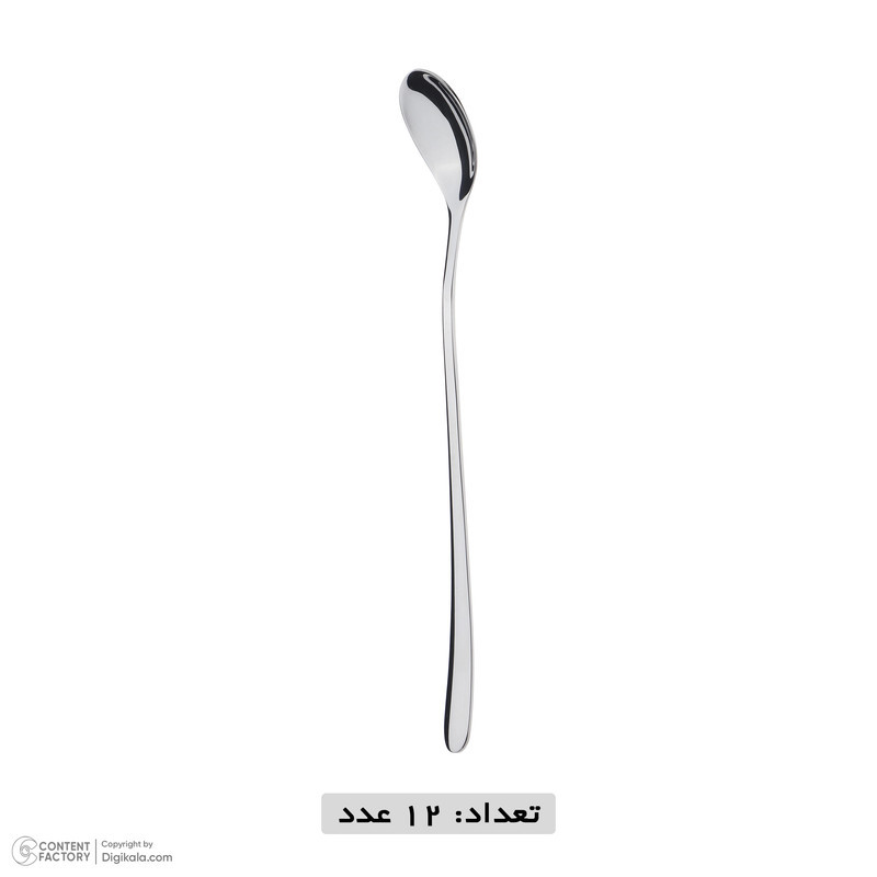 قاشق شربت‌ خوری ام‌ جی‌ اس مدل 008 مجموعه 12 عددی