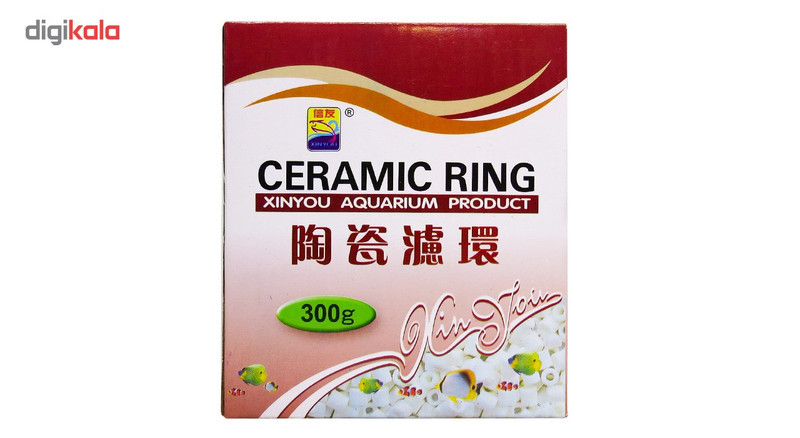 سرامیک آکواریوم شنیو مدل Ring وزن 300 گرم