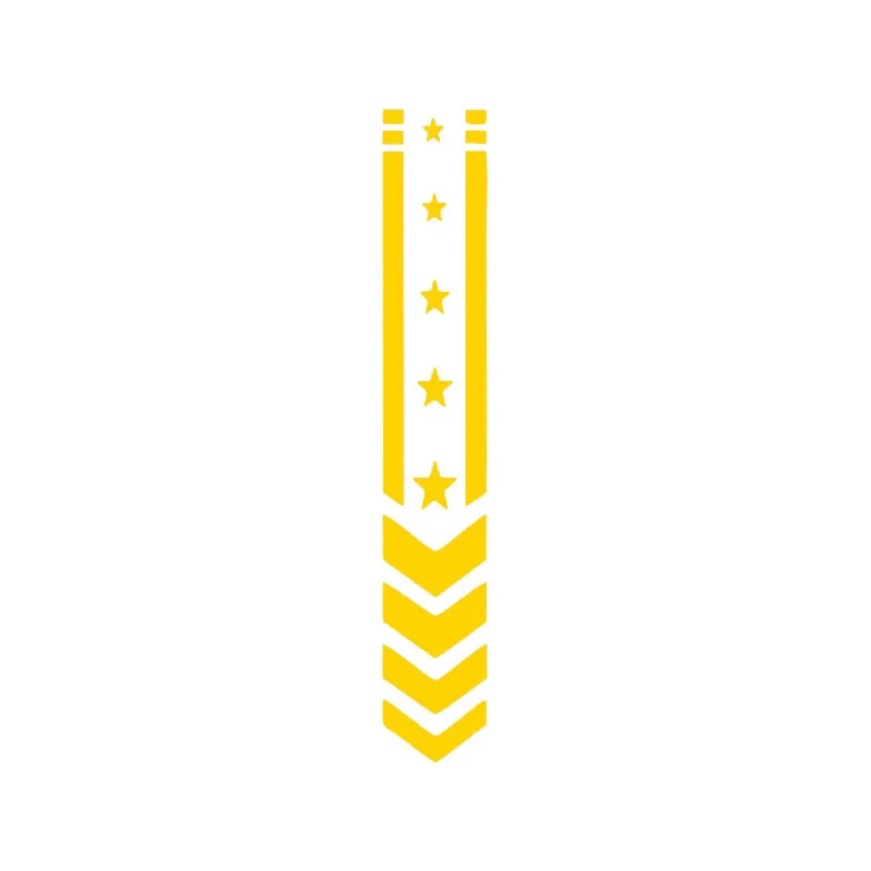 برچسب بدنه موتورسیکلت شیپرس طرح ARROWS کد Sm012Y