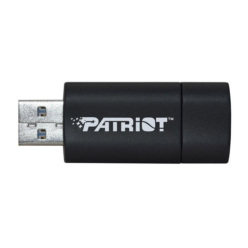 فلش مموری 64 گیگابایت پتریوت مدل Patriot RAGE LITE با رابط USB 3.2 سرعت انتقال تا 120 مگابایت بر ثانیه، مقاوم در برابر آب، ضربه، شوک و گرد و غبار، طراحی کشویی محافظ پورت، سازگار با ویندوز 7 تا 10، لینوکس و مک او اس