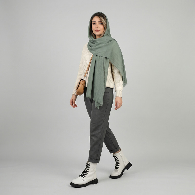 نیم بوت زنانه چرم وحید مدل بنفیکا کد 8487