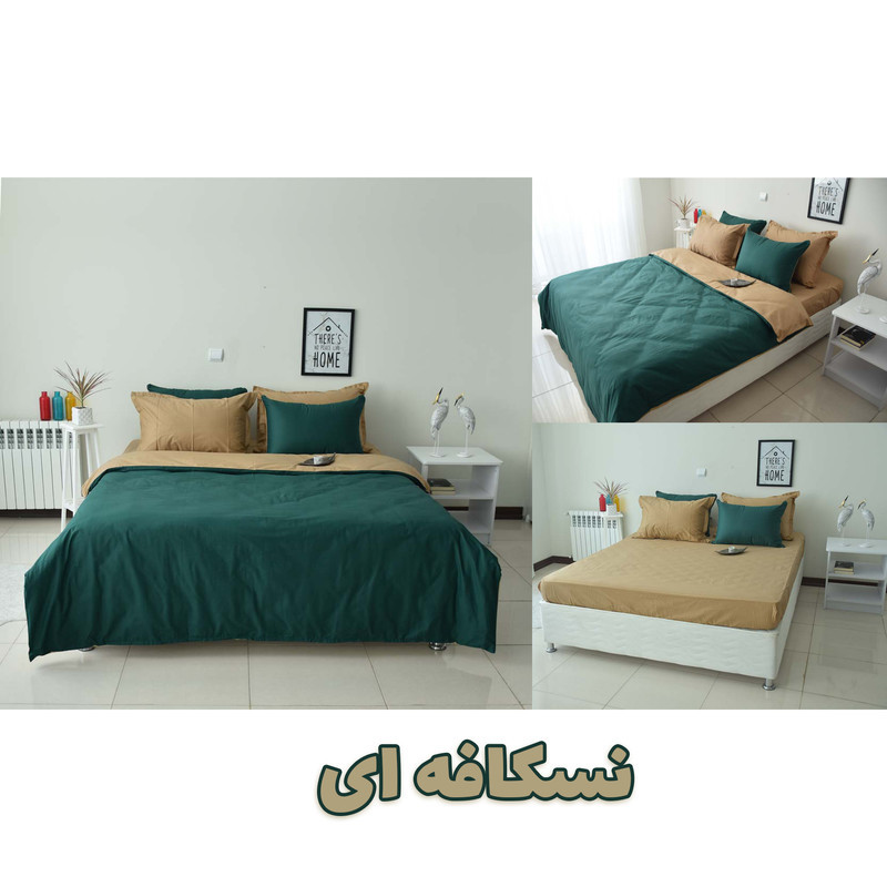 سرویس ملحفه بومرنگ مدل SimpleSet دونفره 6 تکه