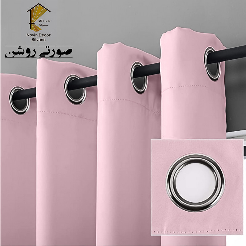 پرده نوین دکور سیلوانا مدل لاکچری 28 _ 1 سایز 280x140 سانتی‌متر