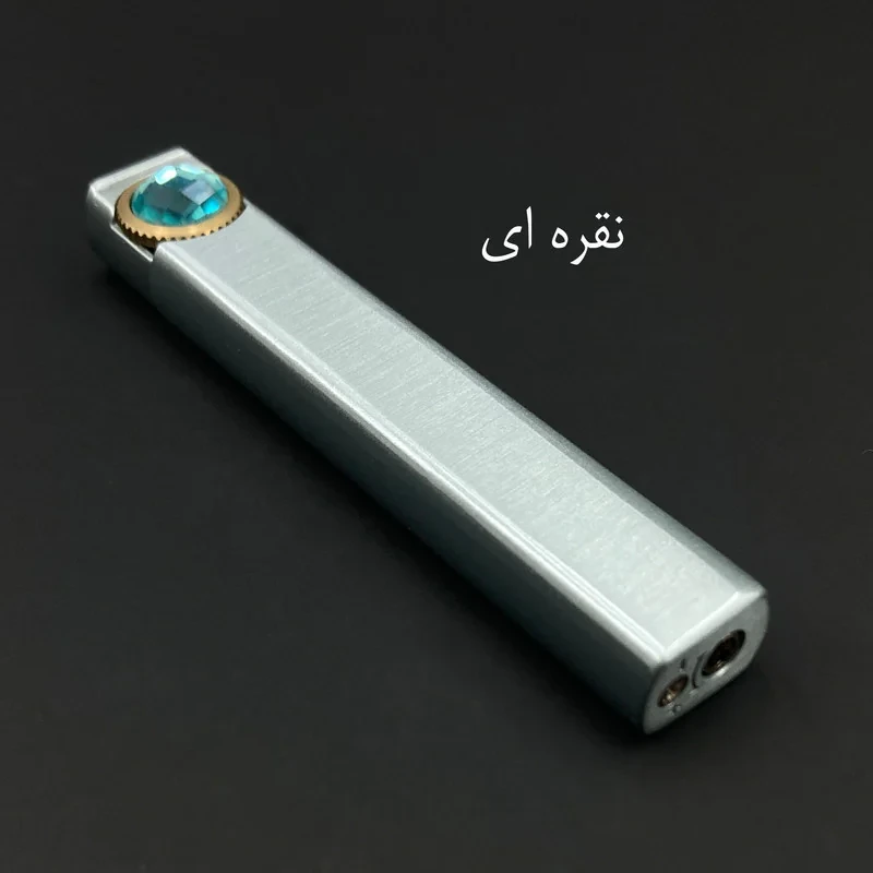 فندک مدل قلمی سنگی نگین دار  DKD-1546