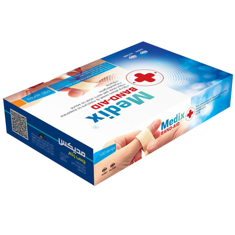 چسب زخم مدیکس مدل Hypoallergic مجموعه 3 عددی