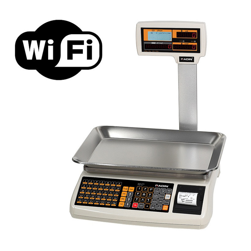ترازو فروشگاهی رادین مدل 6700 WIFI 40KG