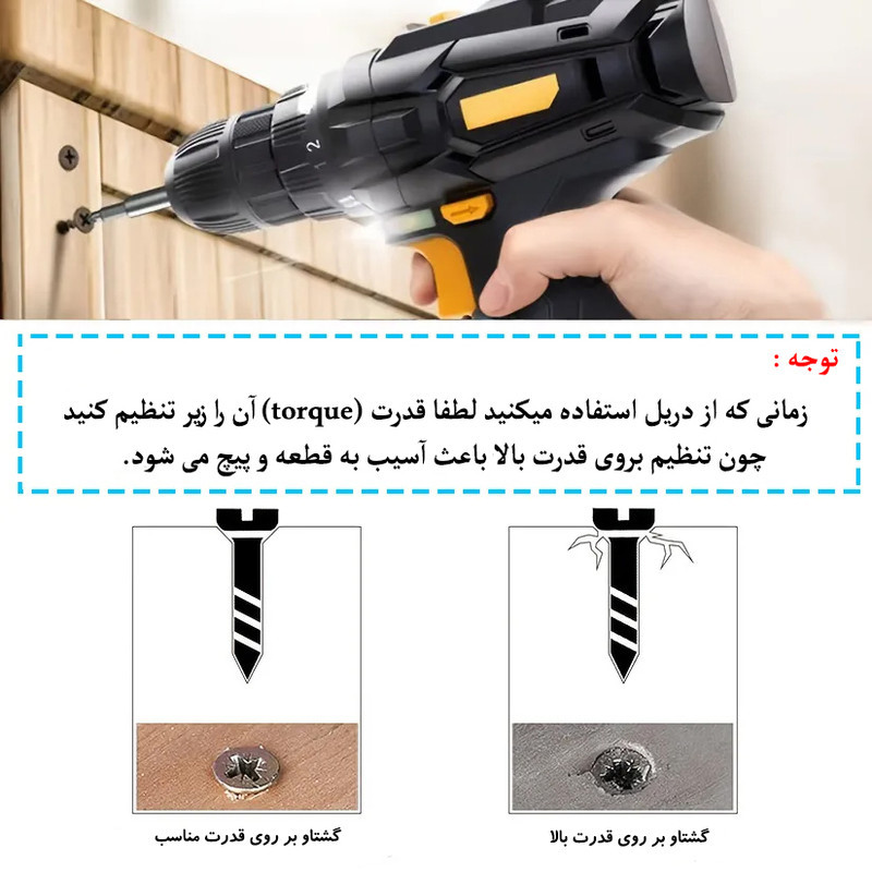 پیچ ام دی اف هامر مدل 16-20-28-40-50 R بسته 115 عددی