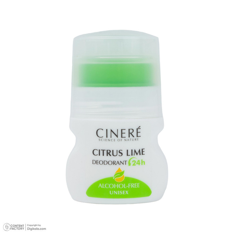 رول دئودورانت زنانه سینره مدل Citrus Lime حجم 50 میلی‌لیتر